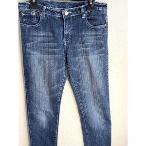 7 For All Mankind Blue Denim Skinny Size 28